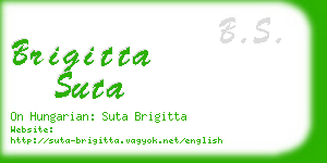 brigitta suta business card